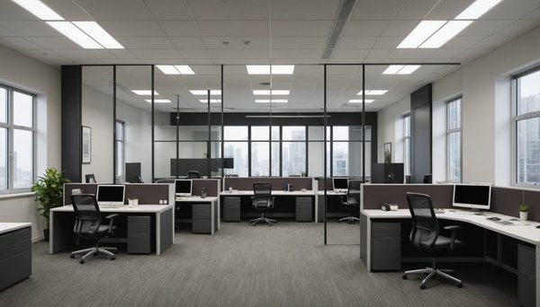 Cloisons suspendues : transformez vos bureaux en un clin d'œil