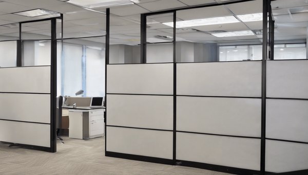 Optimisez vos bureaux rapidement grâce aux cloisons suspendues