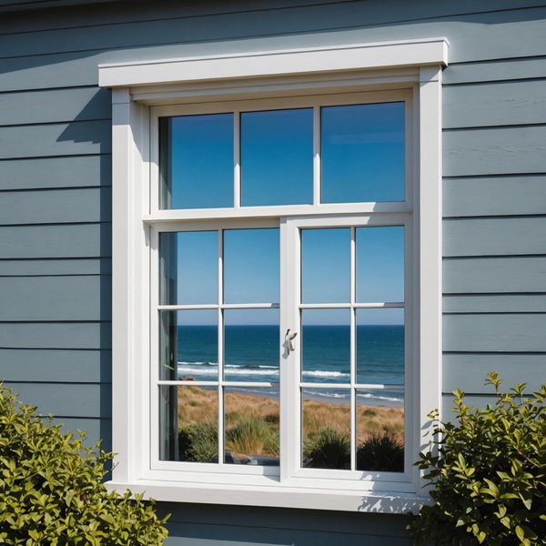 Quels sont les avantages d'utiliser des fenêtres à haute isolation thermique dans une maison en bord de mer?