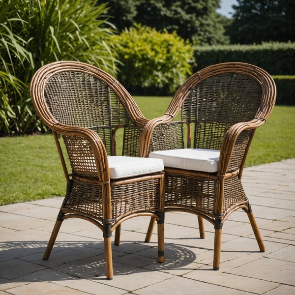 Quelle est la meilleure méthode pour nettoyer des chaises en rotin sans les abîmer?