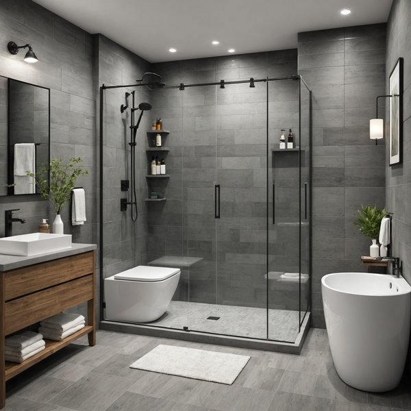 Comment intégrer une douche italienne dans une petite salle de bain?